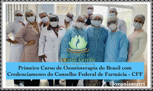 foto-Primeira turma de ozonioterapia com Credenciamento do CFF
